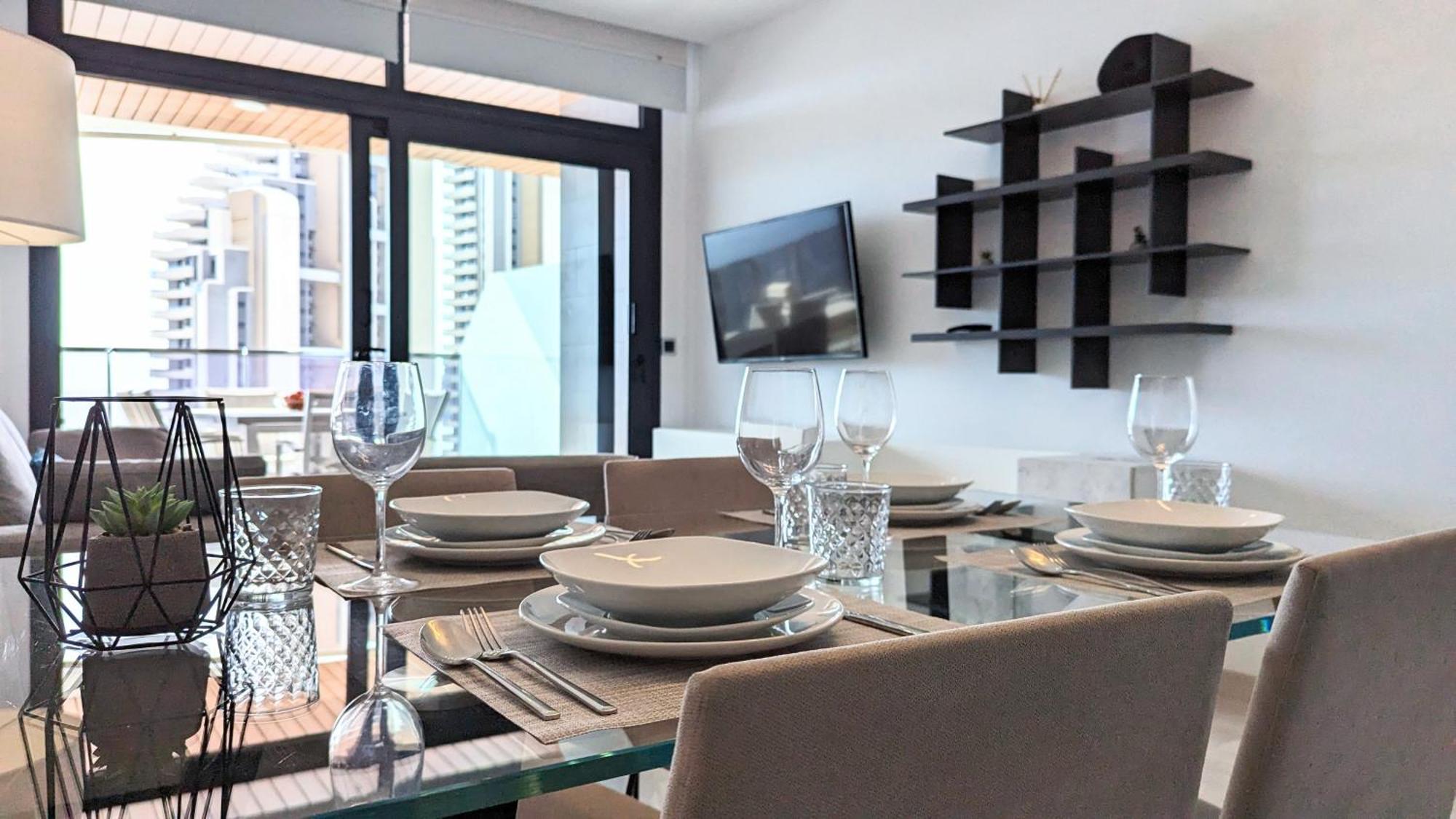 Sunset Waves Luxury Apartment Benidorm Exterior foto